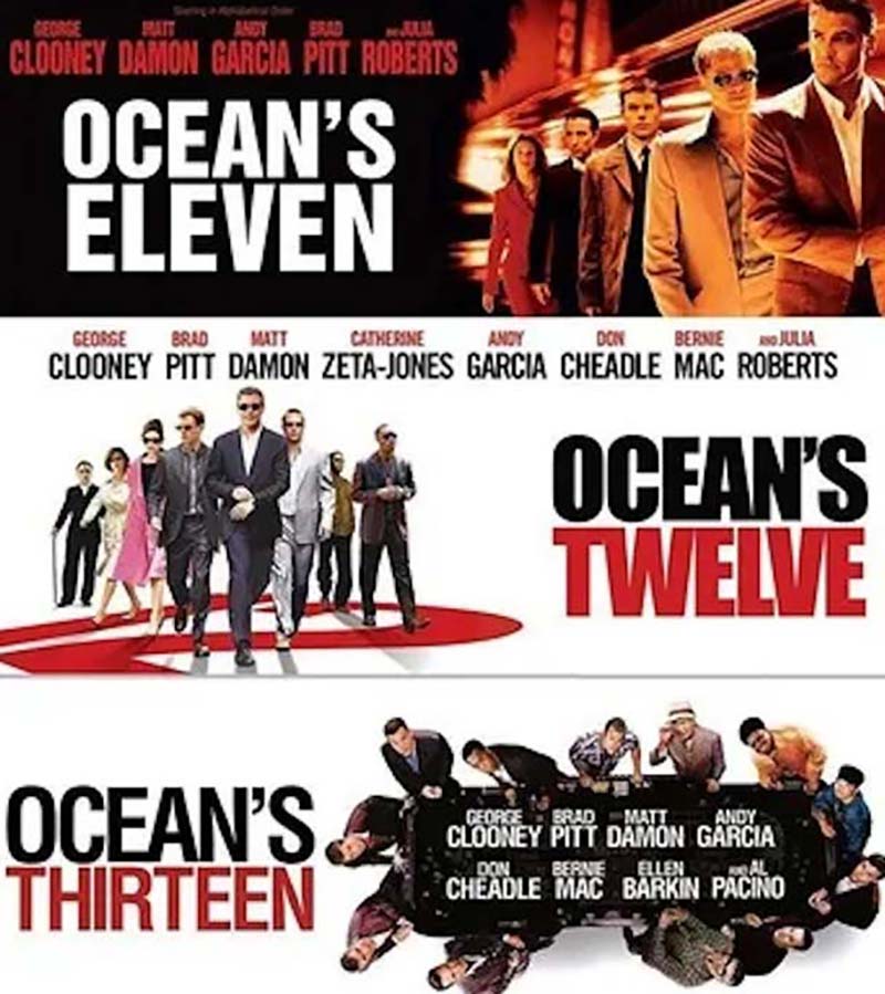 Ocean’s Trilogy 2001-2007