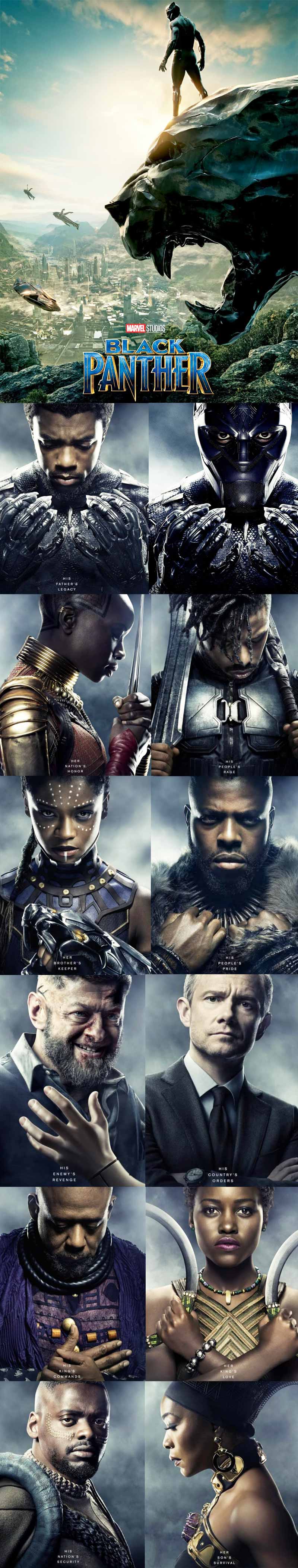 Black Panther Marvel 2018 Film