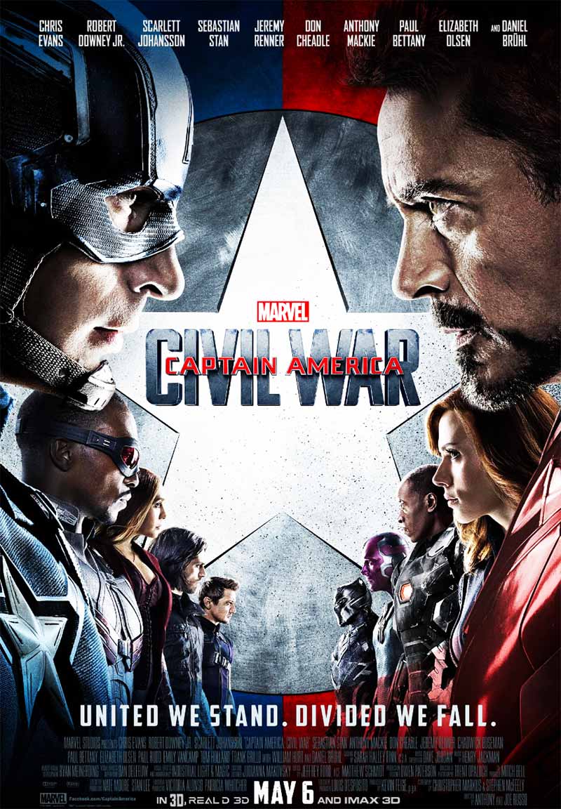 Captain America: Civil War Marvel 2016 Film