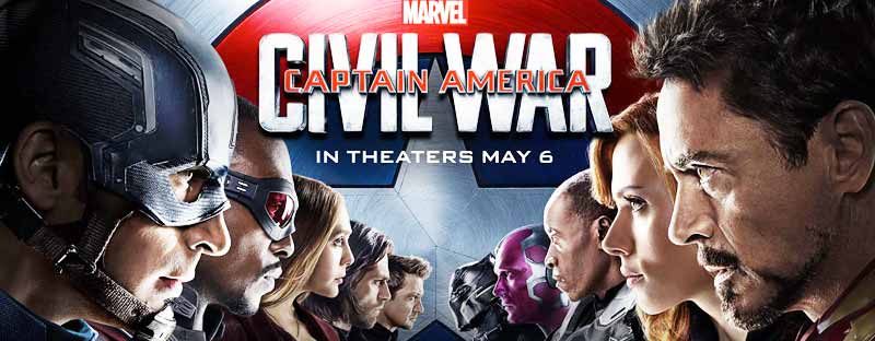 Captain America: Civil War Marvel 2016 Film