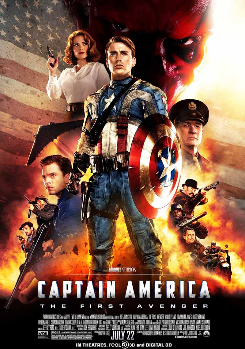 Captain America: The First Avenger Marvel 2011 Film