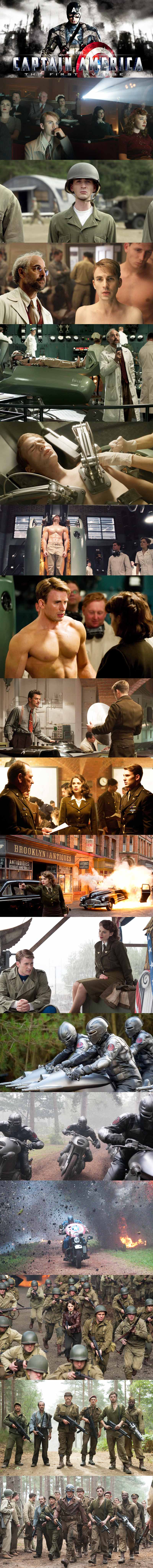 Captain America: The First Avenger Marvel 2011 Film