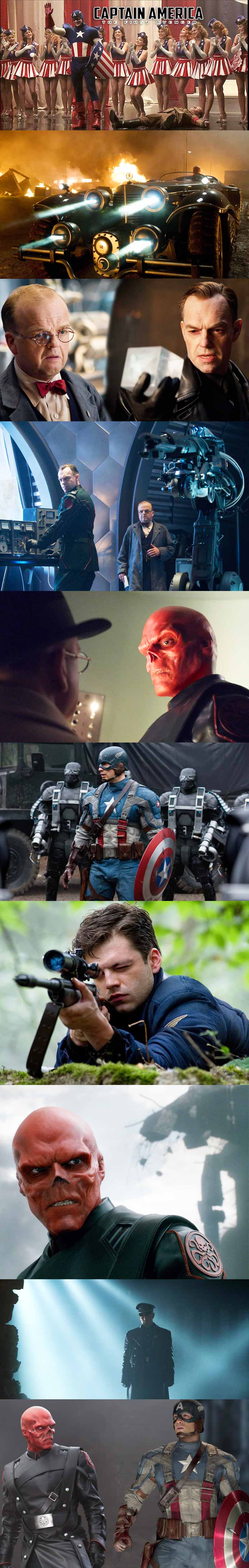 Captain America: The First Avenger Marvel 2011 Film