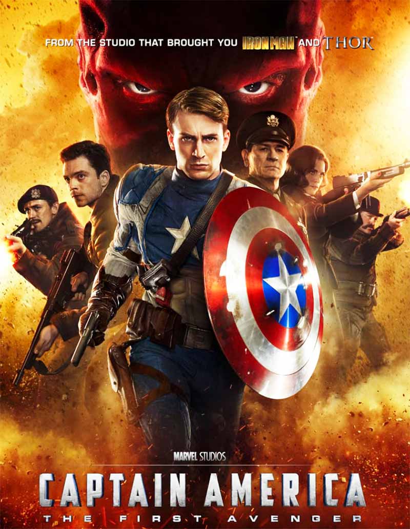 Captain America: The First Avenger Marvel 2011 Film