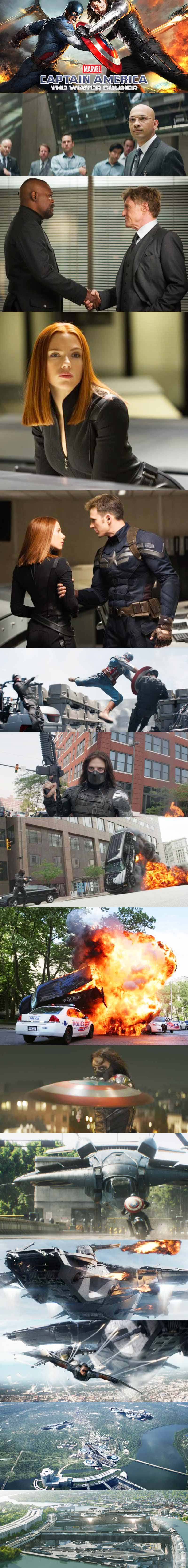 Captain America: The Winter Soldier Marvel 2014 Film