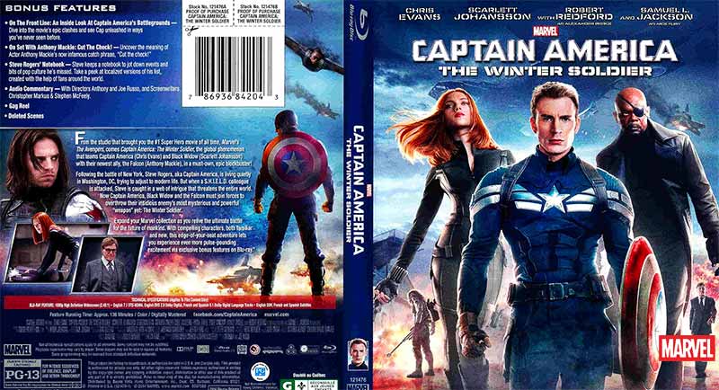 Captain America: The Winter Soldier Marvel 2014 Film