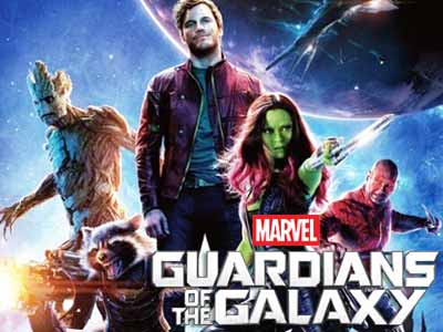 10.Guardians of the Galaxy Marvel 2014 Film