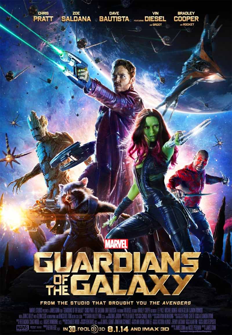 Guardians of the Galaxy Marvel 2014 Film