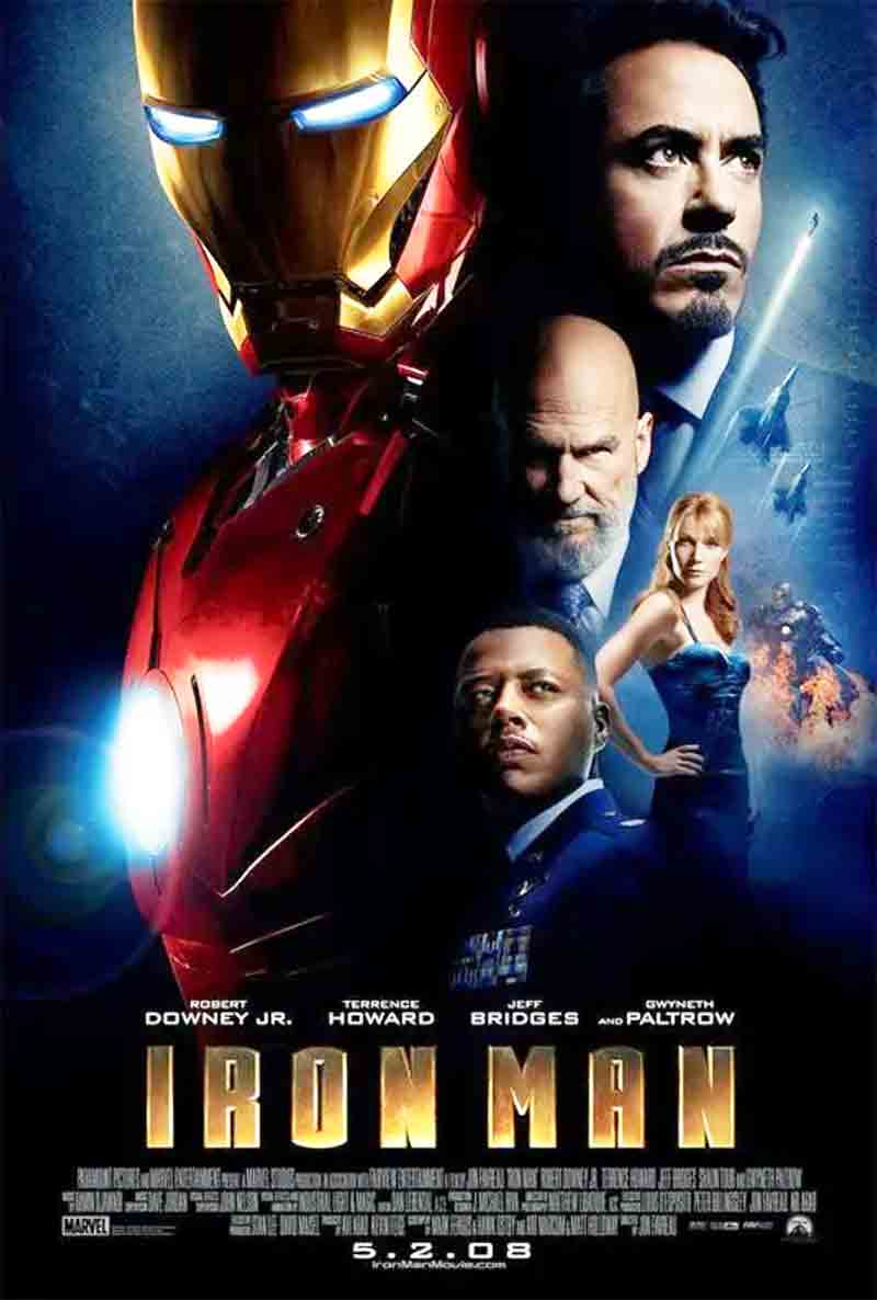 Iron Man Marvel 2008 Film