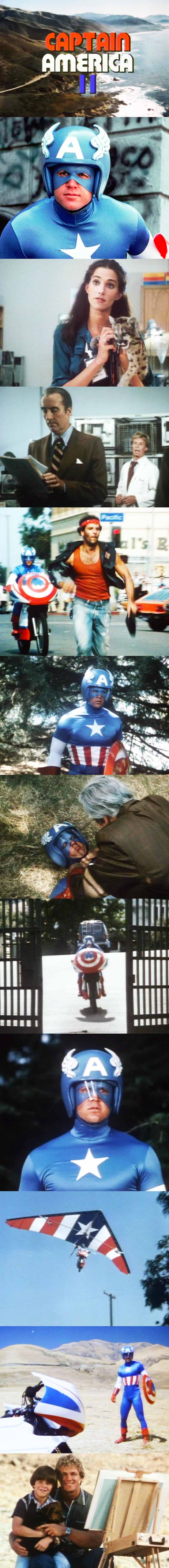 Captain America II: Death Too Soon Marvel 1979 Film