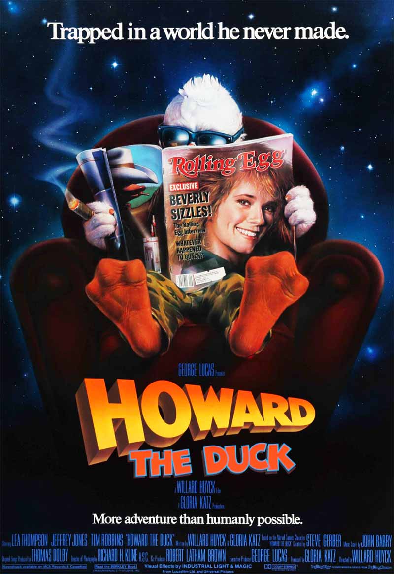 Howard the Duck Marvel 1986 Film