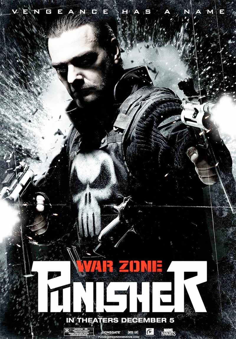 The Punisher: War Zone Marvel 2008 Film