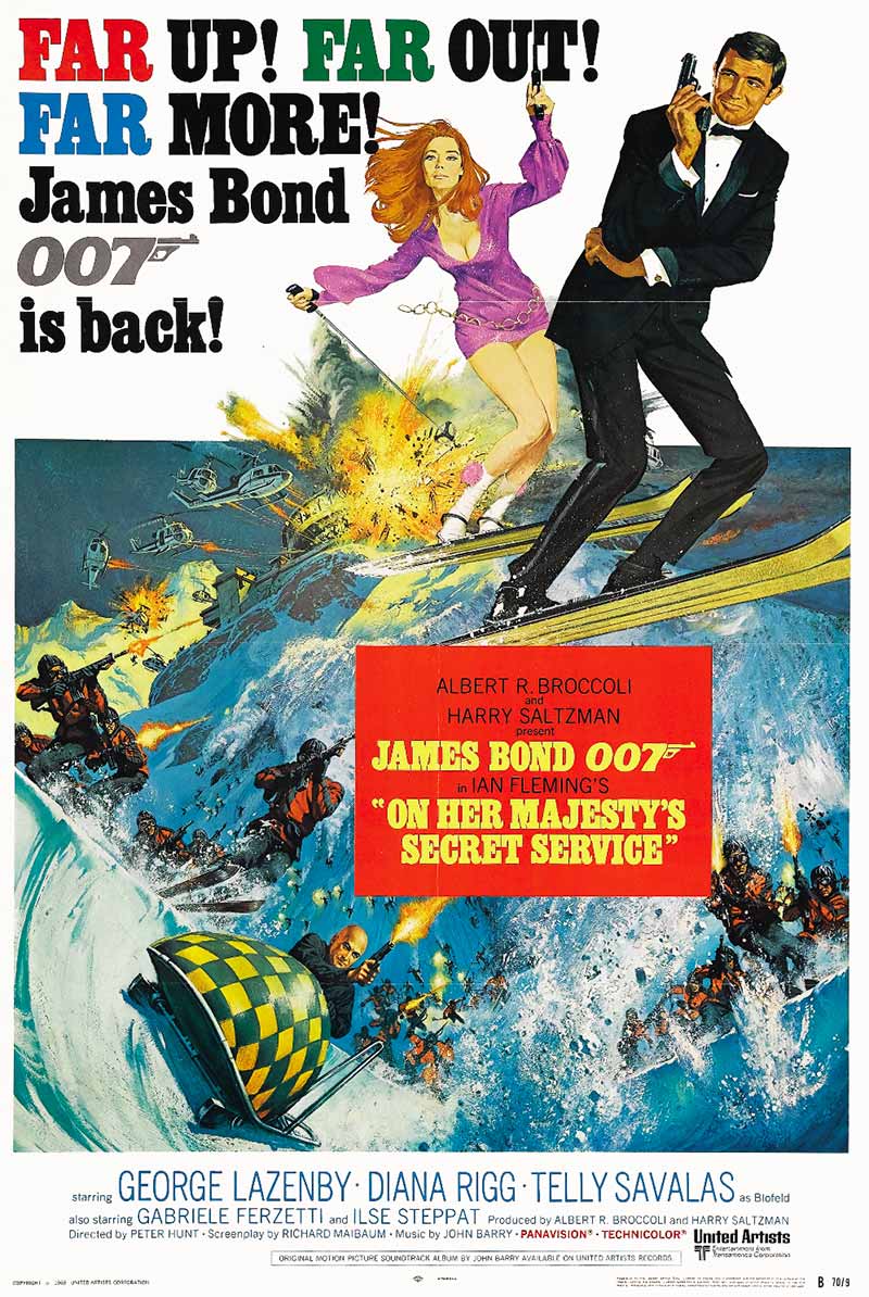 James Bond 007: On Her Majesty's Service 1969