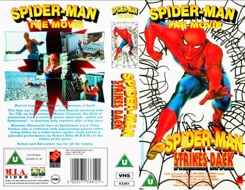 Spider-Man Strikes Back 1978 Film