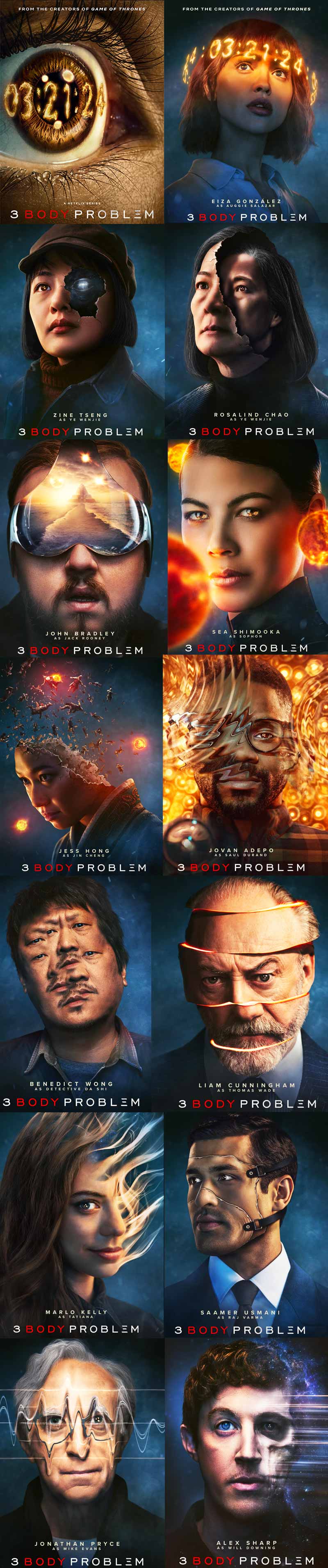 3 Body Problem 2024 Series