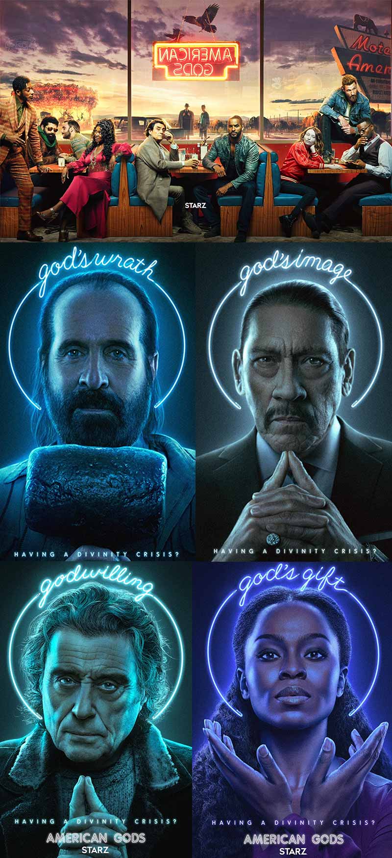 American Gods 2017-2021