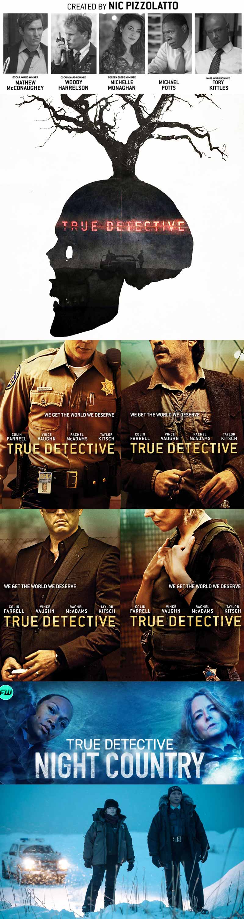 True Detective 2014-2024 Series