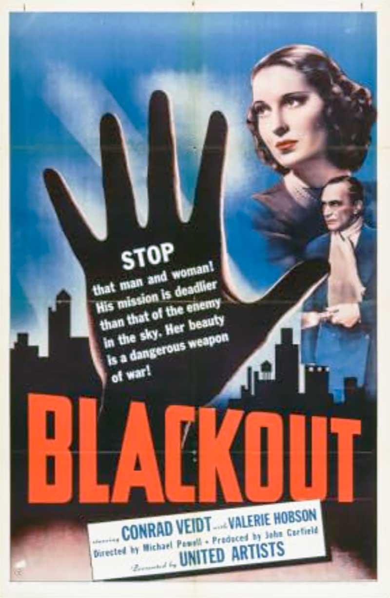 Contraband Blackout 1940 Film