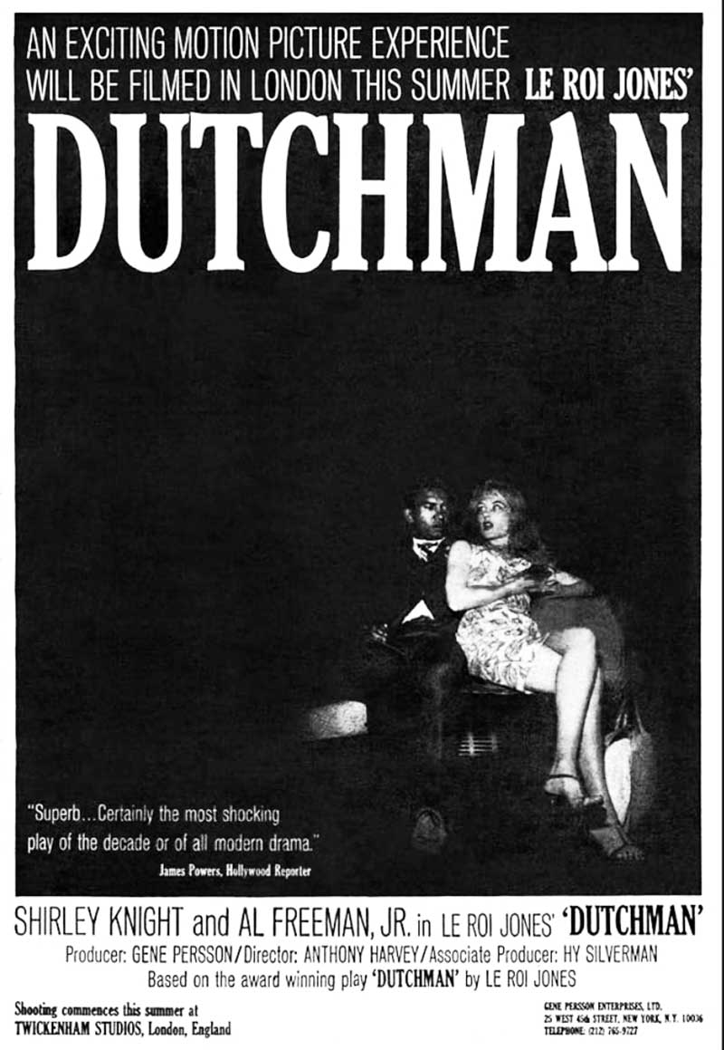 Dutchman 1966 Film