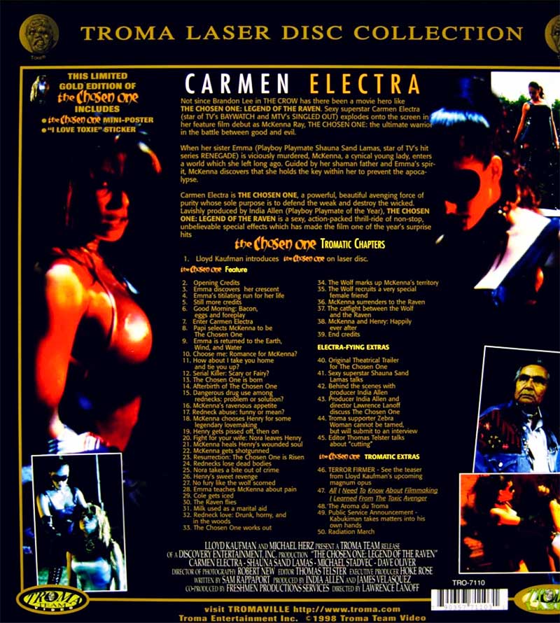 The Chosen One Legend of the Raven 1998 American Film