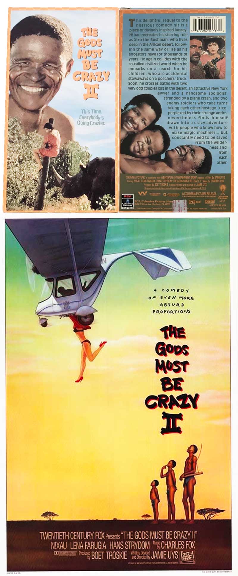 The Gods Must Be Crazy 2 1989 Film