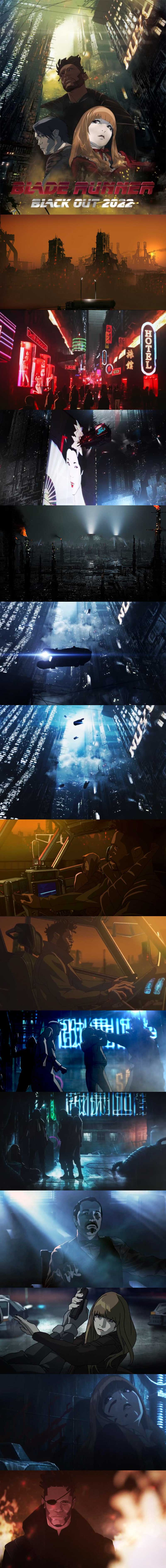 Blade Runner BlackOut 2022 Animated Film 2017