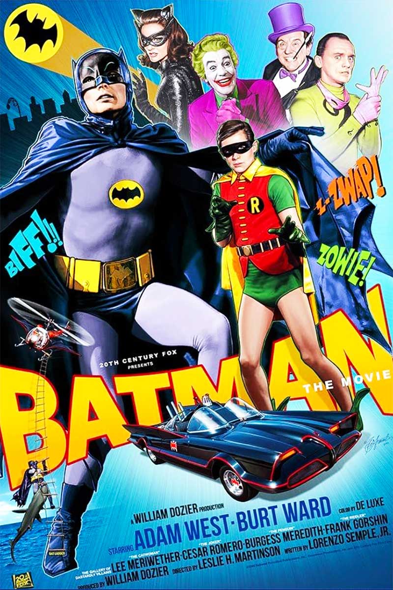 Batman DC Comics 1966 Film