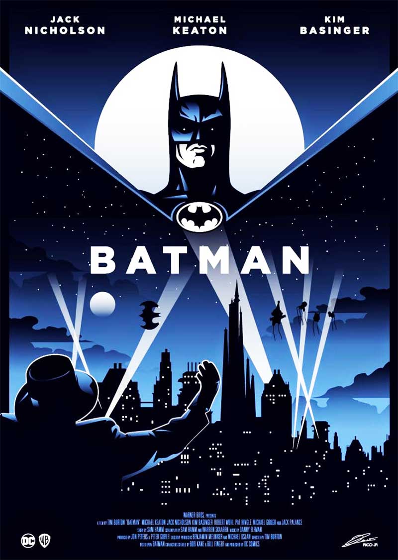 Batman DC Comics 1989 Film