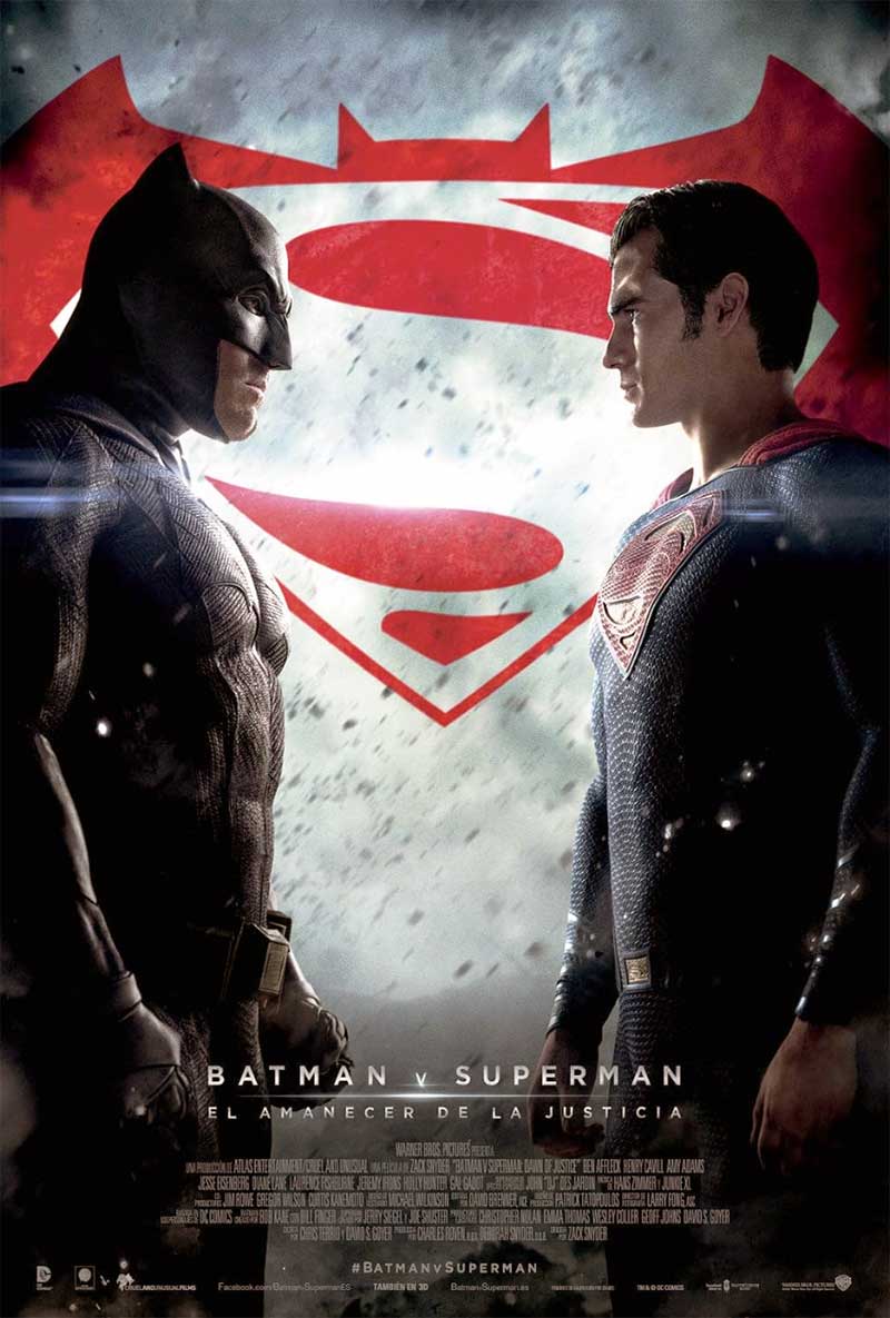Batman v Superman Dawn of Justice DC Comics 2016 Film
