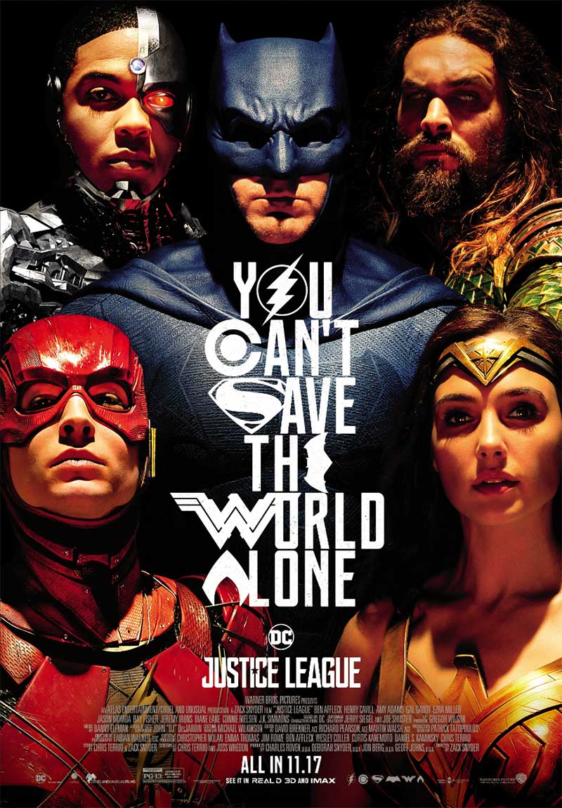 Justice League DC Comics 2017 Film