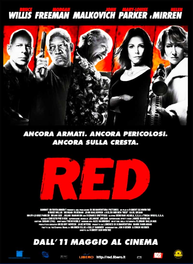 Red DC Comics 2010 Film