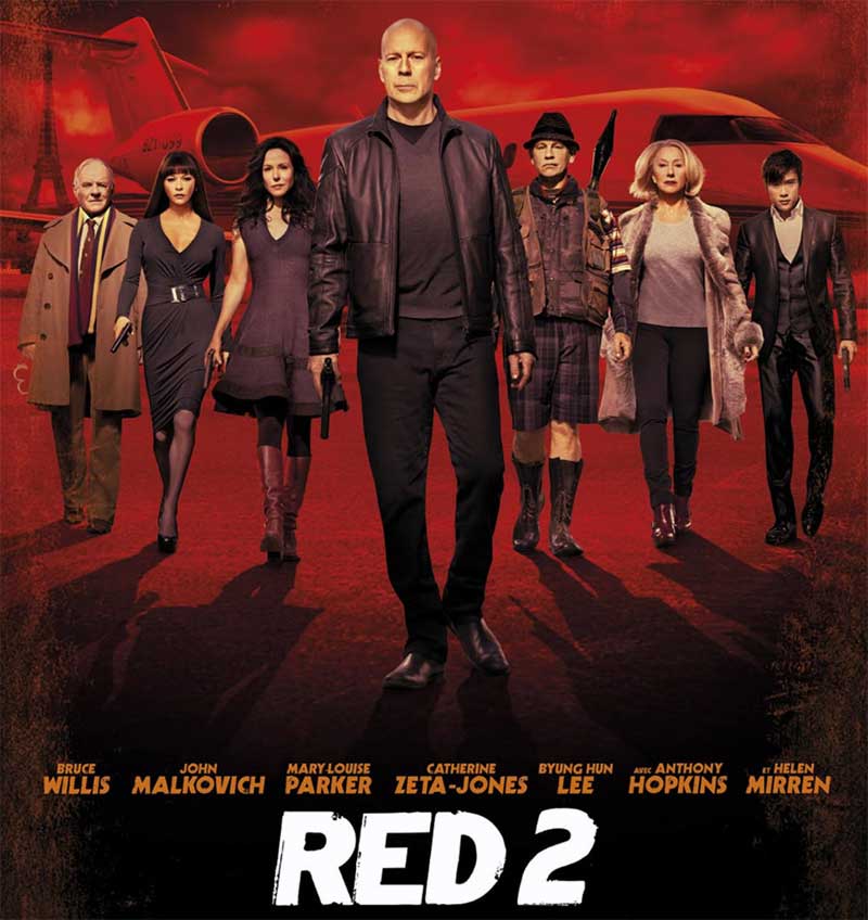 Red 2 DC Comics 2013 Film