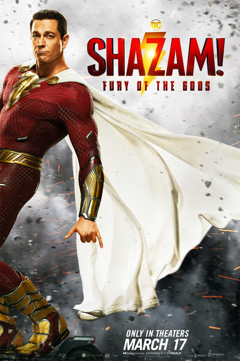 Shazam! Fury of the Gods DC Comics 2023 Film