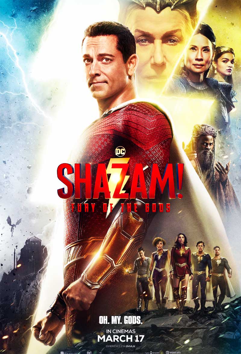 Shazam! Fury of the Gods DC Comics 2023 Film