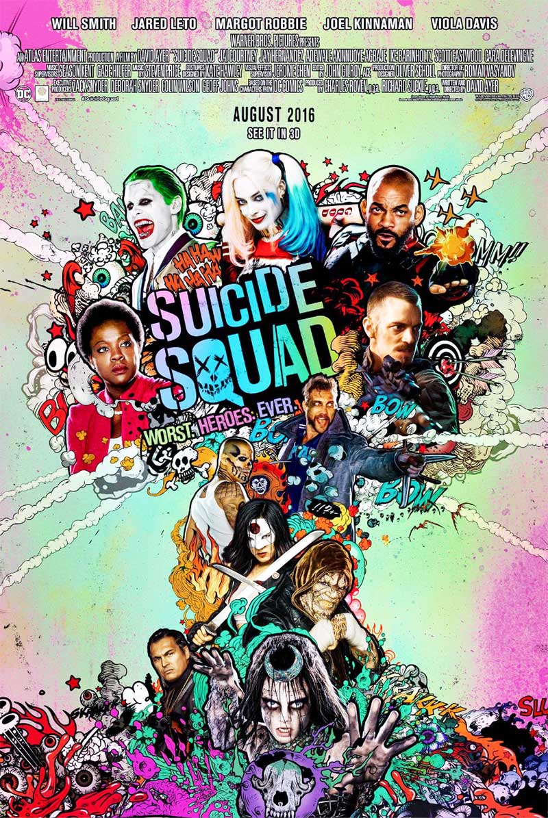 Suicide Squad DC Comics 2016 Film