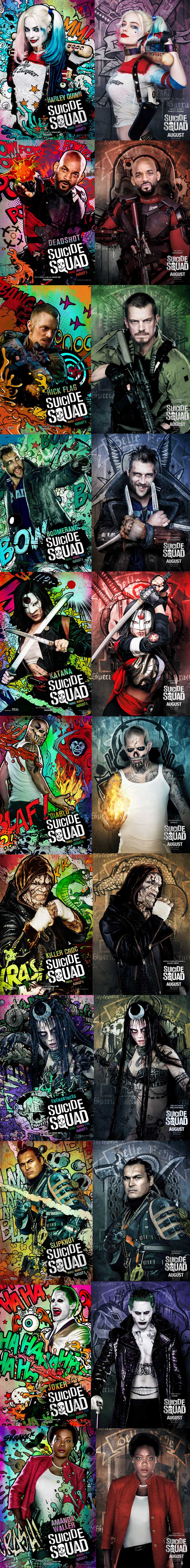 Suicide Squad DC Comics 2016 Film
