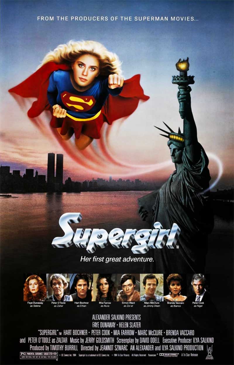 Supergirl DC Comics 1984 Film