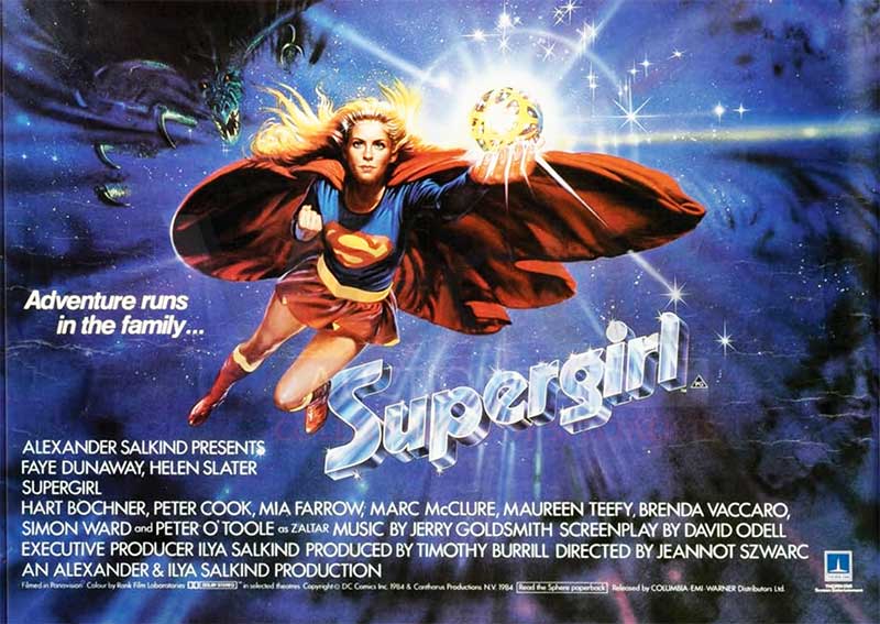 Supergirl DC Comics 1984 Film