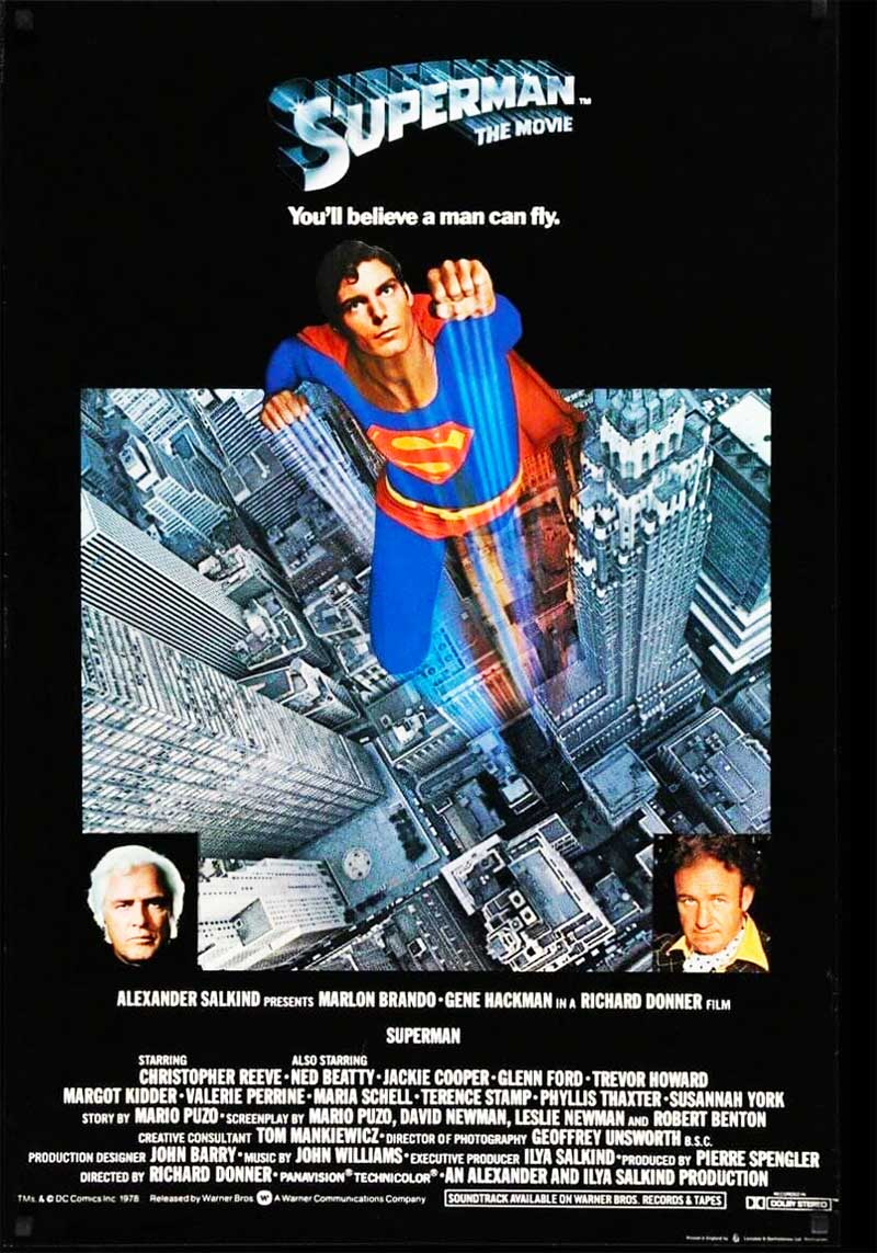 Superman DC Comics 1978 Film