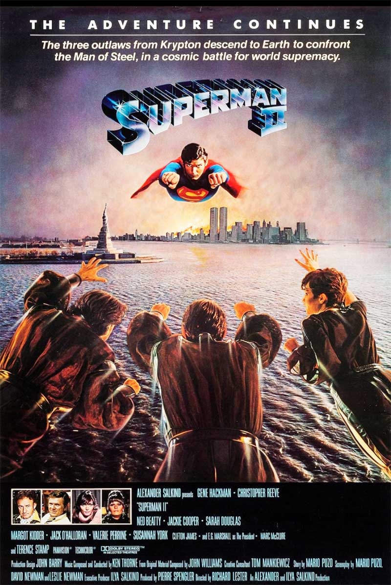 Superman II DC Comics 1980 Film