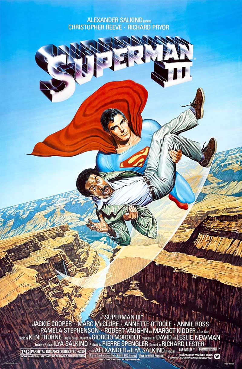 Superman III DC Comics 1983 Film