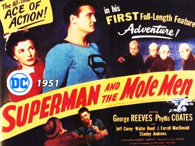 Superman and the Mole Men DC Comics 1951 Film