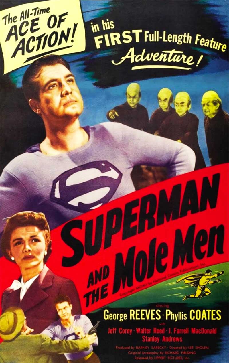 Superman and the Mole Men DC Comics 1951 Film