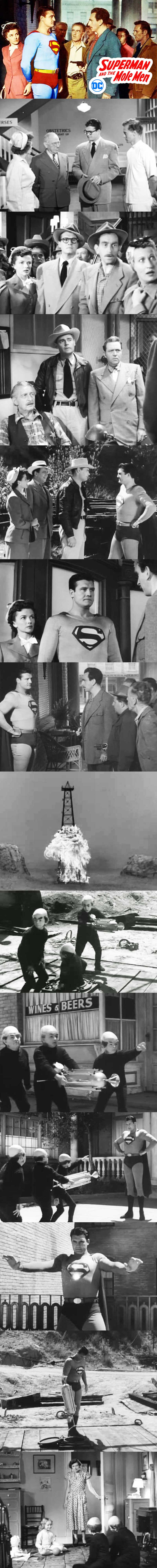 Superman and the Mole Men DC Comics 1951 Film