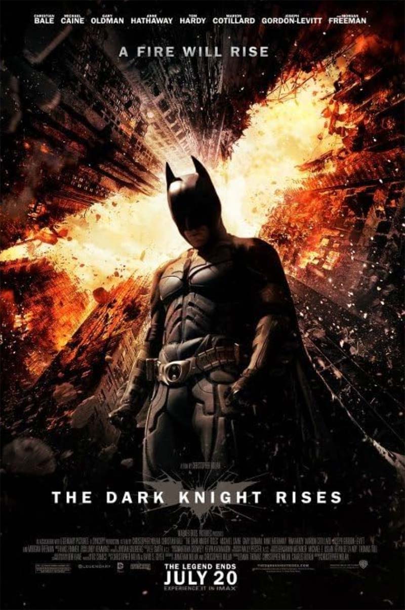 The Dark Knight Rises DC Comics 2012 Film