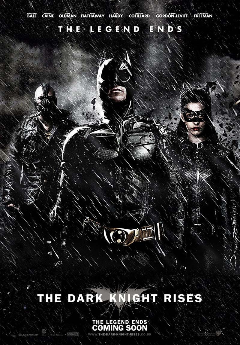 The Dark Knight Rises DC Comics 2012 Film