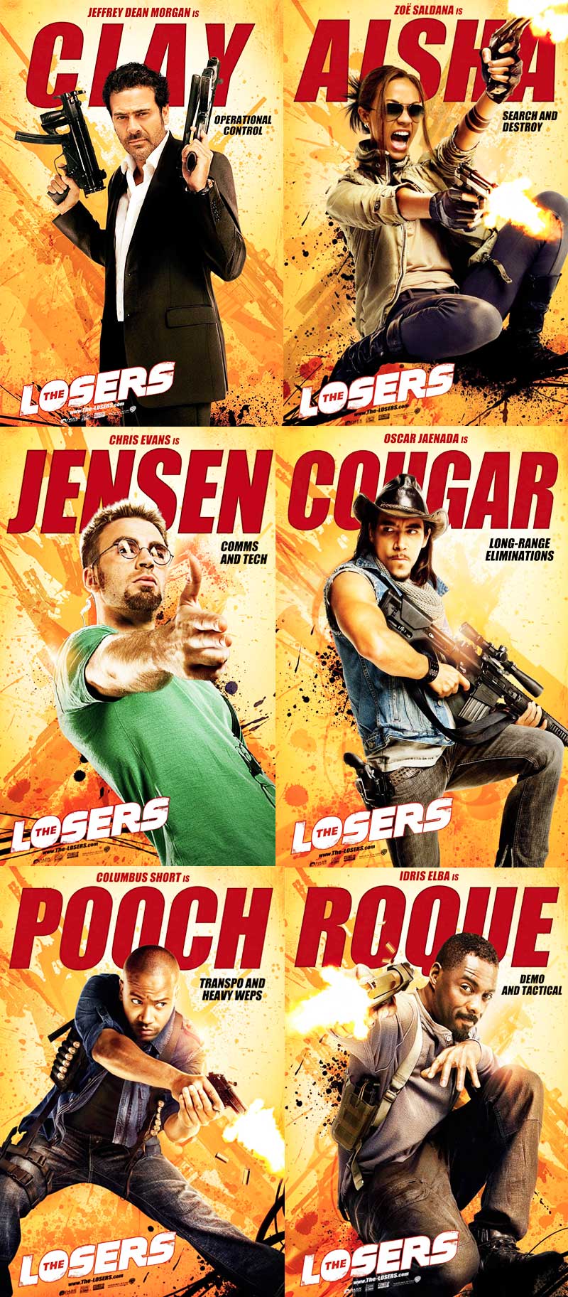 The Losers DC Comics 2010 Film