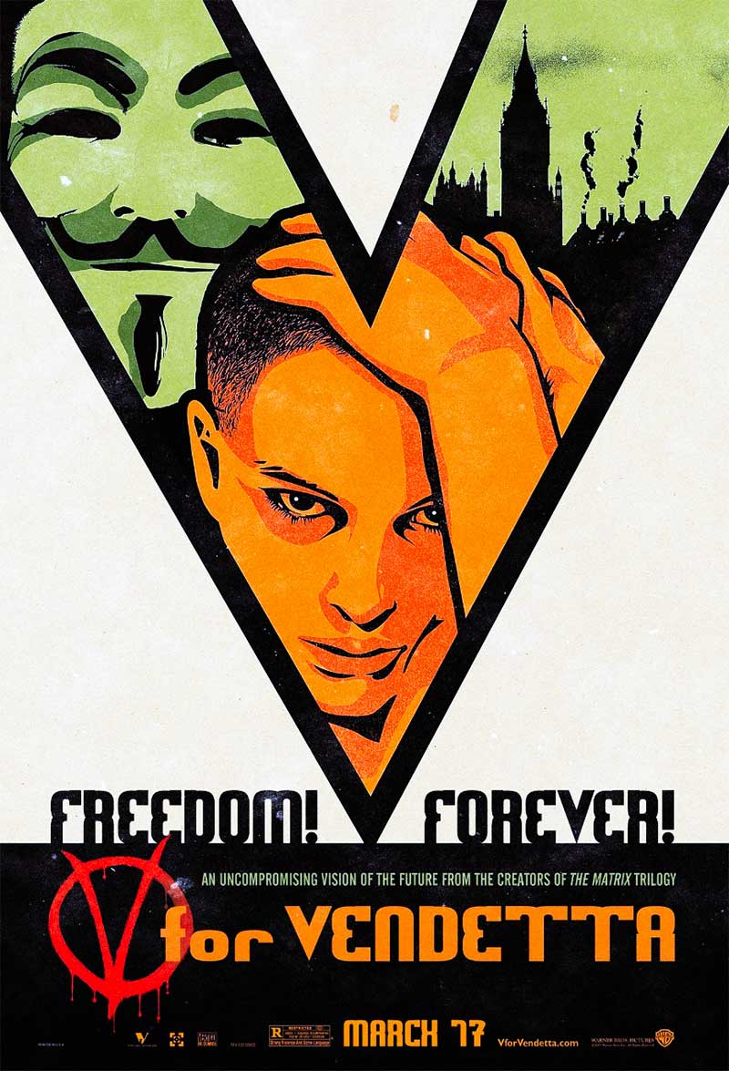 V for Vendetta DC Comics 2006 Film