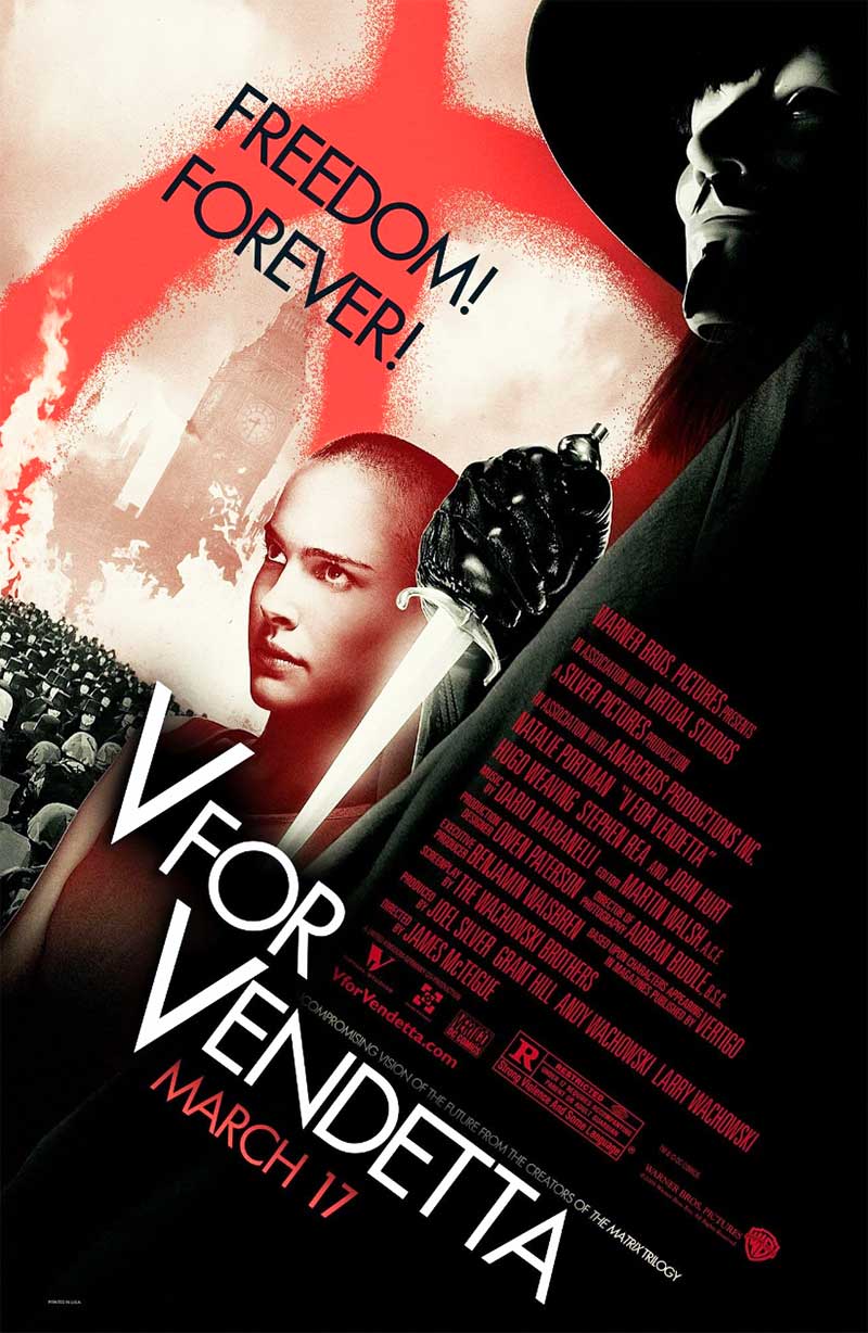 V for Vendetta DC Comics 2006 Film