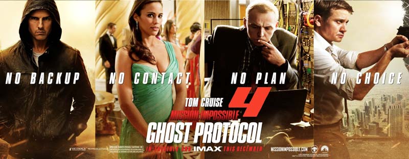 Mission: Impossible no:4 - Ghost Protocol 2011